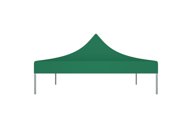 Teltduk for festtelt 4x3 m grønn 270 g/m² - grønn - Hagemøbler - Solbeskyttelse - Paviljonger - Paviljongtak