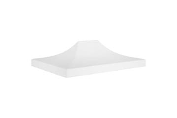 Teltduk for festtelt 4x3 m hvit 270 g/m² - Hvit - Hagemøbler - Solbeskyttelse - Paviljonger - Paviljongtak
