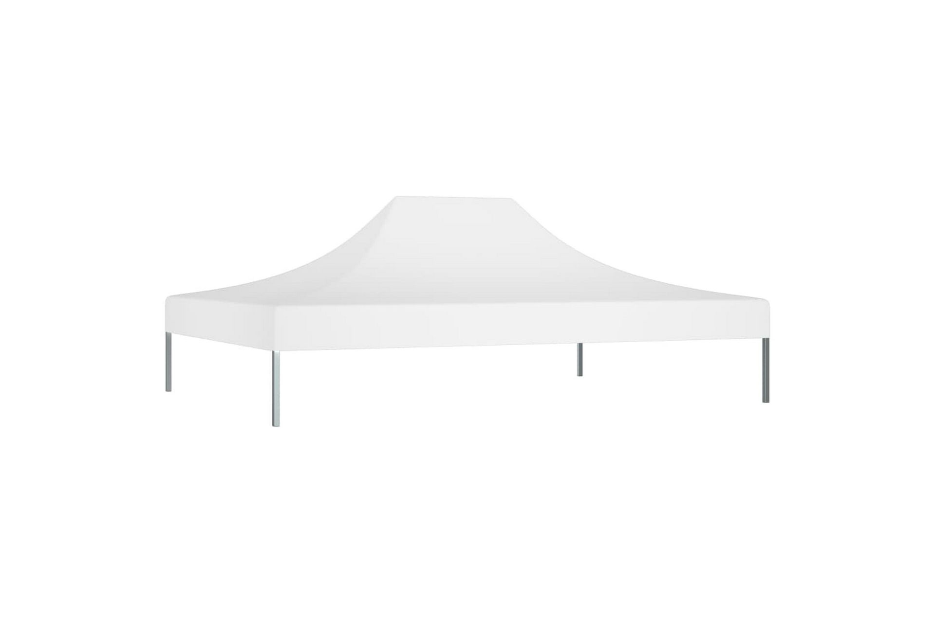 Teltduk for festtelt 4x3 m hvit 270 g/m² - Hvit - Hagemøbler - Solbeskyttelse - Paviljonger - Paviljongtak