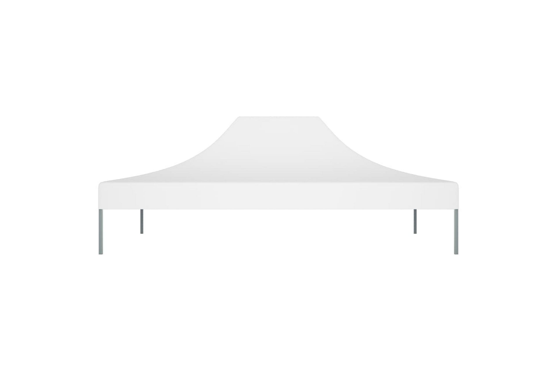 Teltduk for festtelt 4x3 m hvit 270 g/m² - Hvit - Hagemøbler - Solbeskyttelse - Paviljonger - Paviljongtak