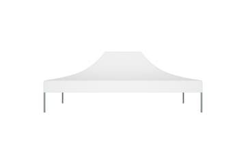 Teltduk for festtelt 4x3 m hvit 270 g/m² - Hvit - Hagemøbler - Solbeskyttelse - Paviljonger - Paviljongtak