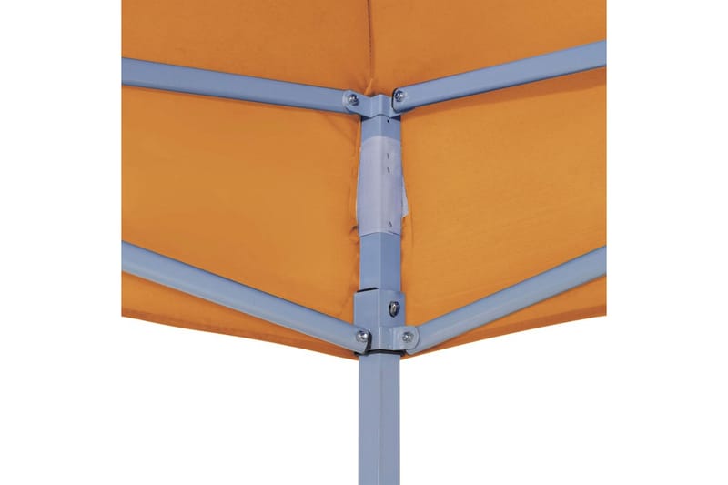Teltduk for festtelt 4x3 m oransje 270 g/m² - Oransj - Hagemøbler - Solbeskyttelse - Paviljonger - Paviljongtak