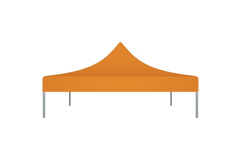 Teltduk for festtelt 4x3 m oransje 270 g/m² - Oransj - Hagemøbler - Solbeskyttelse - Paviljonger - Paviljongtak