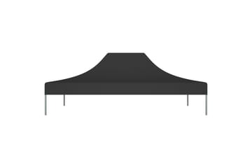 Teltduk for festtelt 4x3 m svart 270 g/m² - Svart - Hagemøbler - Solbeskyttelse - Paviljonger - Paviljongtak