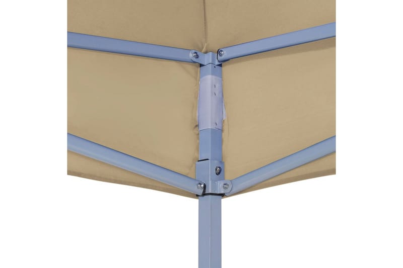 Teltduk for festtelt 6x3 m beige 270 g/m² - Beige - Hagemøbler - Solbeskyttelse - Paviljonger - Paviljongtak
