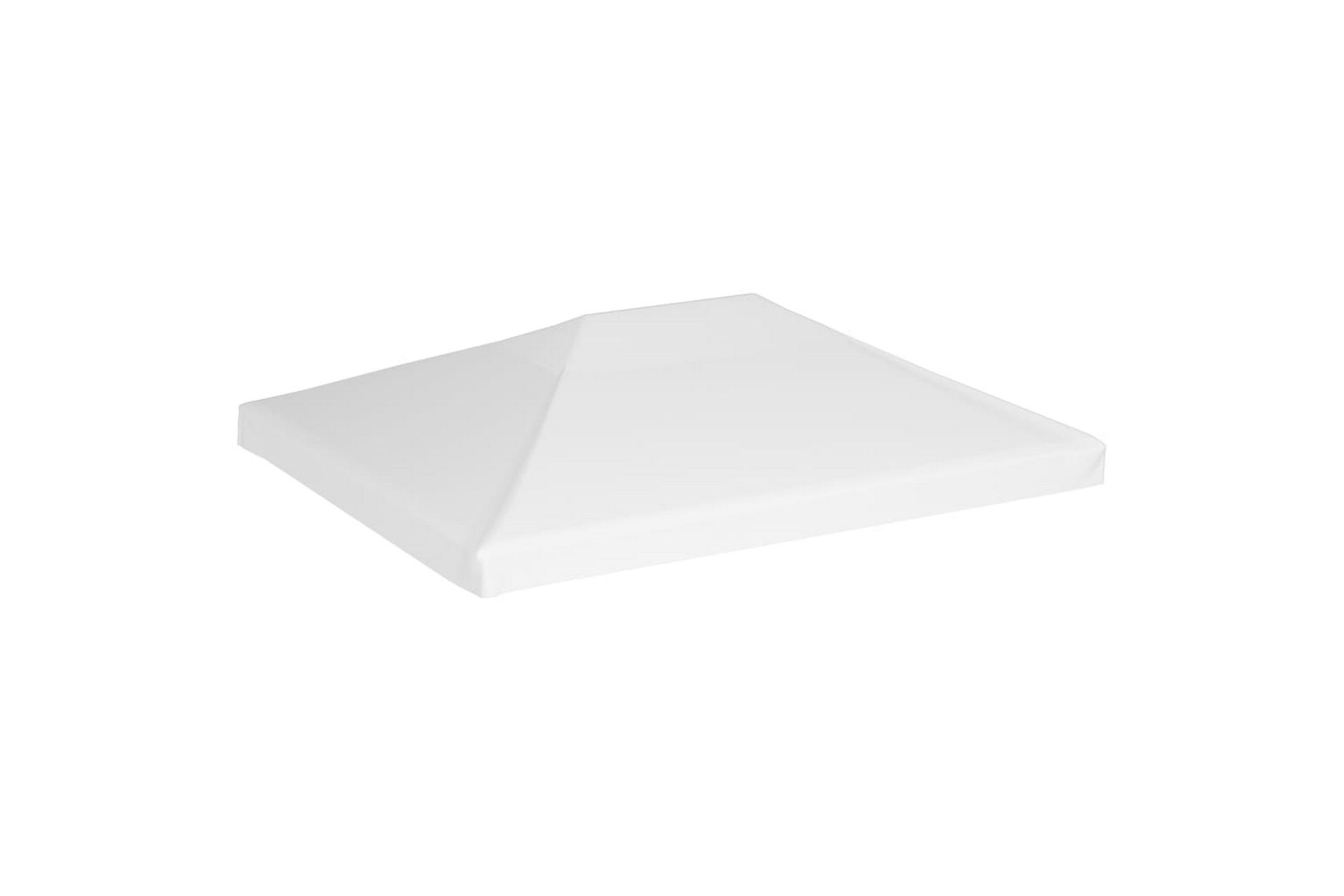 Toppduk til paviljong 270 g/m² 4x3 m hvit - Hvit - Hagemøbler - Solbeskyttelse - Paviljonger - Paviljongtak