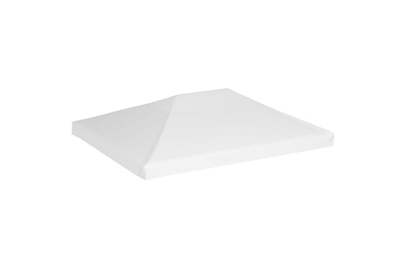 Toppduk til paviljong 270 g/m² 4x3 m hvit - Hvit - Hagemøbler - Solbeskyttelse - Paviljonger - Paviljongtak