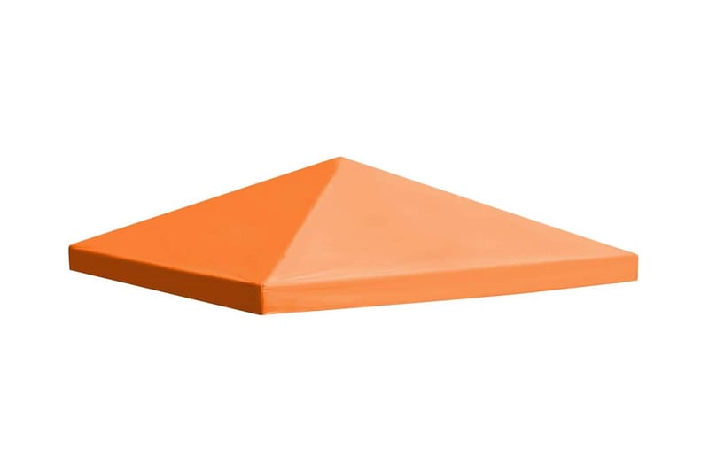 Toppduk til paviljong 310 g/m² 3x3 m oransje - Hagemøbler - Solbeskyttelse - Paviljonger - Paviljongtak