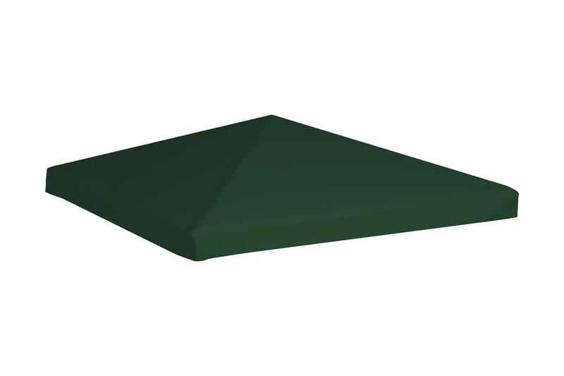 Toppduk til paviljong 310 g/m² 3x3 m grønn - Paviljongtak