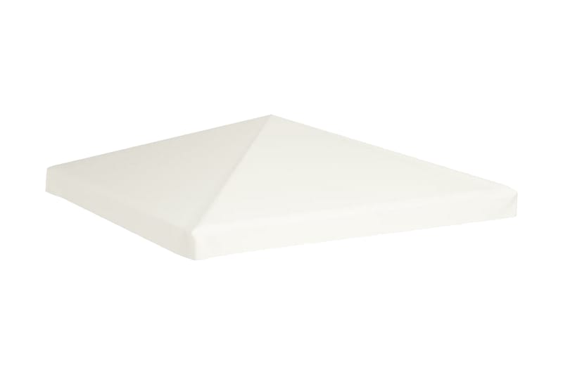 Toppduk til paviljong 310 g/m² 3x3 m kremhvit - Hagemøbler - Solbeskyttelse - Paviljonger - Paviljongtak