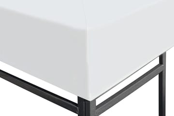 Toppduk til paviljong 310 g/m² 4x3 m kremhvit - Hagemøbler - Solbeskyttelse - Paviljonger - Paviljongtak