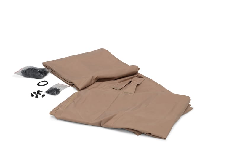 Paviljongvegger Hillerstorp Luxor 300 x 300 cm - Beige - Hagemøbler - Solbeskyttelse - Paviljonger - Paviljongvegger