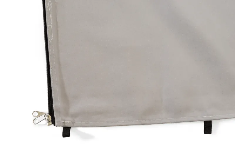 Hillerstorp Luxor paviljongvegger 3x3 m - Lysegrå - Hagemøbler - Solbeskyttelse - Paviljonger - Paviljongvegger