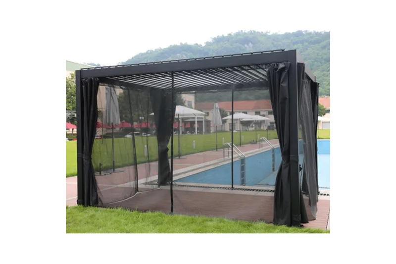 Myggnett til Pavilion Mirador 4 stk Sort, undefined