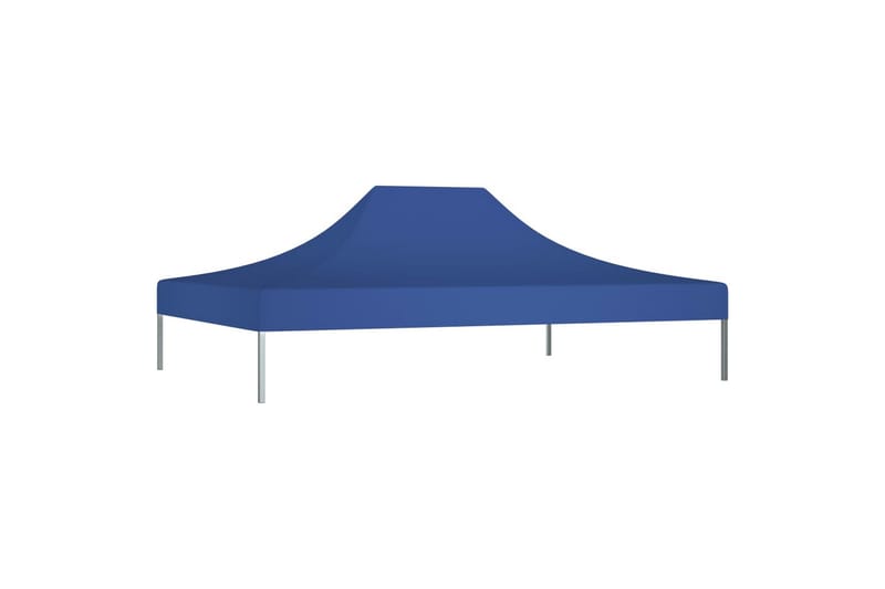Teltduk for festtelt 4,5x3 m blå 270 g/m² - Blå - Hagemøbler - Solbeskyttelse - Paviljonger - Paviljongtak