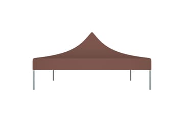 Teltduk for festtelt 4,5x3 m brun 270 g/m² - Brun - Hagemøbler - Solbeskyttelse - Paviljonger - Paviljongtak
