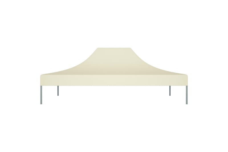 Teltduk for festtelt 4,5x3 m kremhvit 270 g/m² - Krem - Hagemøbler - Solbeskyttelse - Paviljonger - Paviljongtak