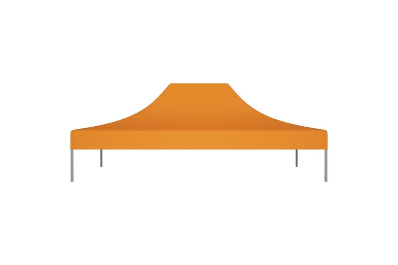Teltduk for festtelt 4,5x3 m oransje 270 g/m² - Oransj - Paviljongtak