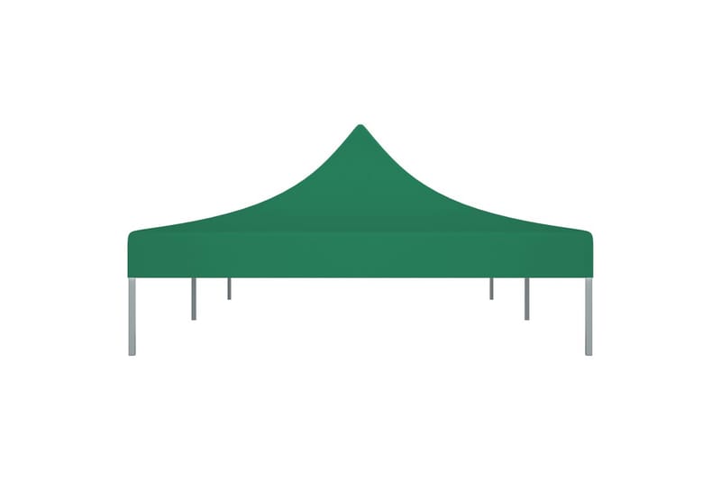 Teltduk for festtelt 6x3 m grønn 270 g/m² - grønn - Hagemøbler - Solbeskyttelse - Paviljonger - Paviljongtak