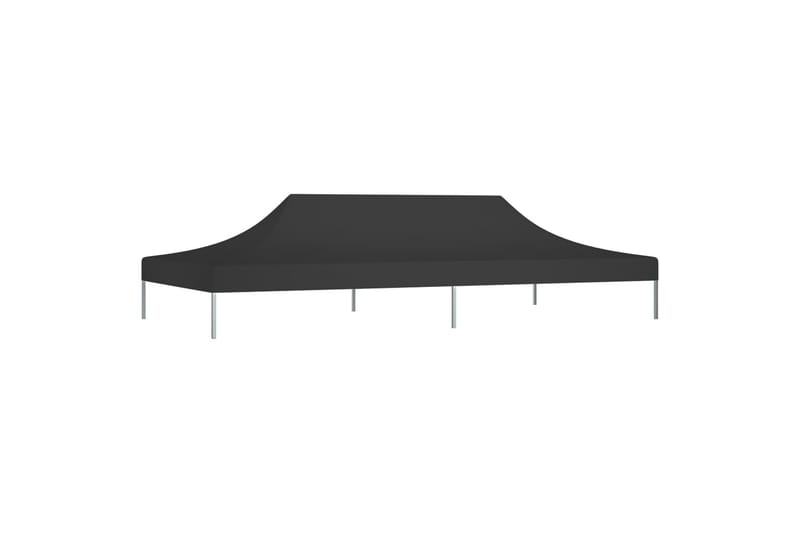 Teltduk for festtelt 6x3 m svart 270 g/m² - Svart - Hagemøbler - Solbeskyttelse - Paviljonger - Paviljongtak
