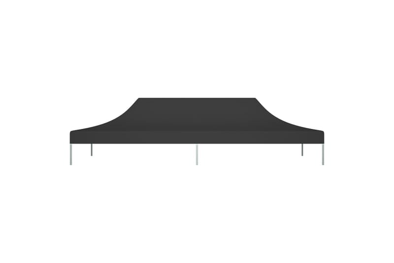 Teltduk for festtelt 6x3 m svart 270 g/m² - Svart - Hagemøbler - Solbeskyttelse - Paviljonger - Paviljongtak