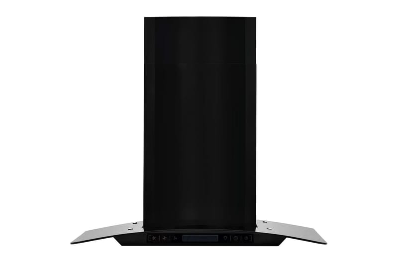 Veggmontert kjøkkenvifte rustfritt stål 756 m³/h 60cm svart - Svart - Hagemøbler - Solbeskyttelse - Paviljonger