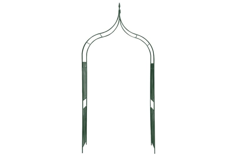 Hagebue med piggdesign for klatreplanter mørkegrønn - grønn - Hagemøbler - Solbeskyttelse - Pergola