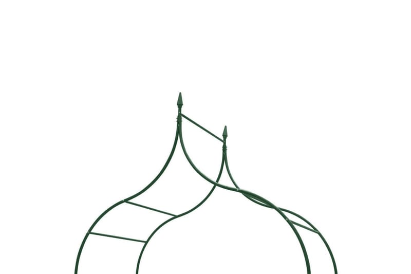 Hagebue med piggdesign for klatreplanter mørkegrønn - grønn - Grilltelt - Pergola
