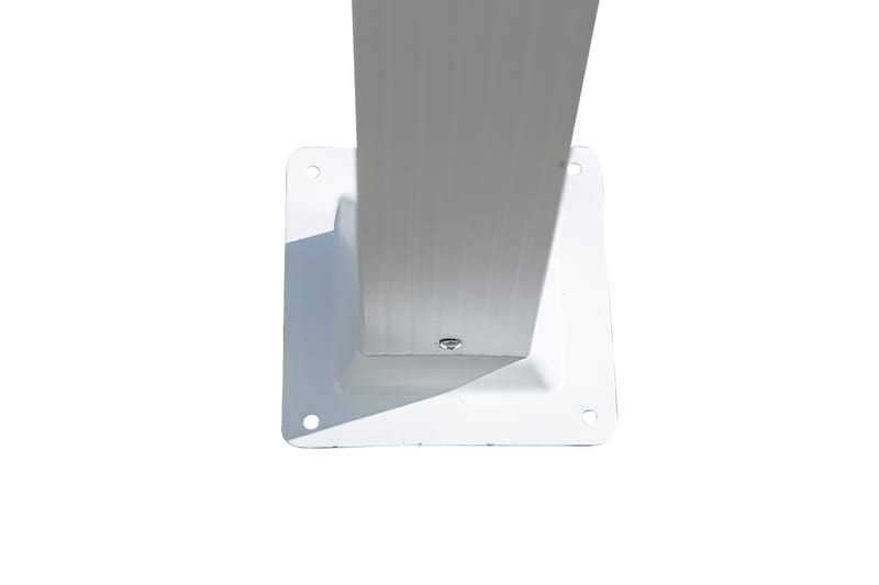 Lazio Perola - Hvit - Hagemøbler - Solbeskyttelse - Pergola