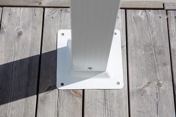 Lazio Perola - Hvit - Hagemøbler - Solbeskyttelse - Pergola