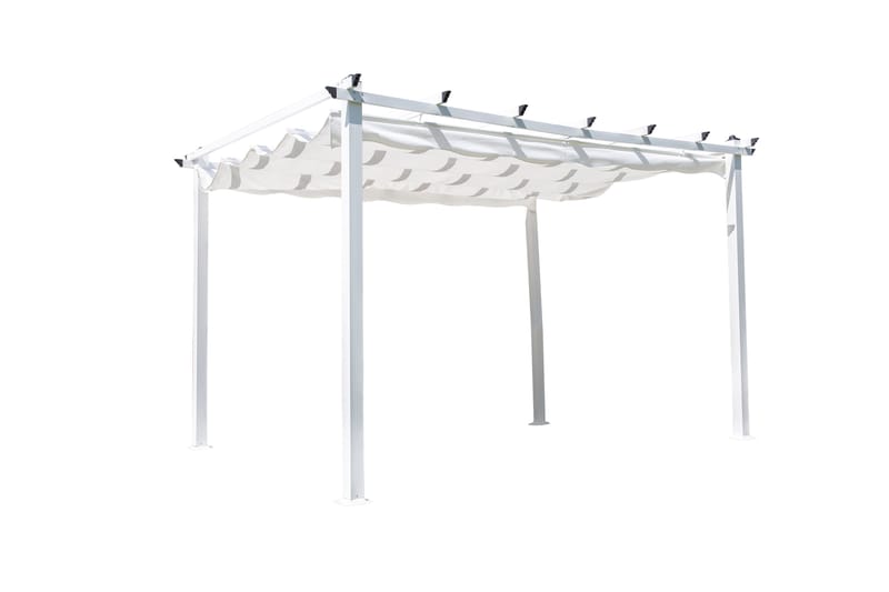 Lazio Pergola 348 cm Hvit - Venture Home - Grilltelt - Pergola