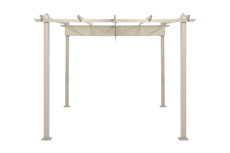 Porto Pergola 4x3 m - Beige - Hagemøbler - Solbeskyttelse - Pergola