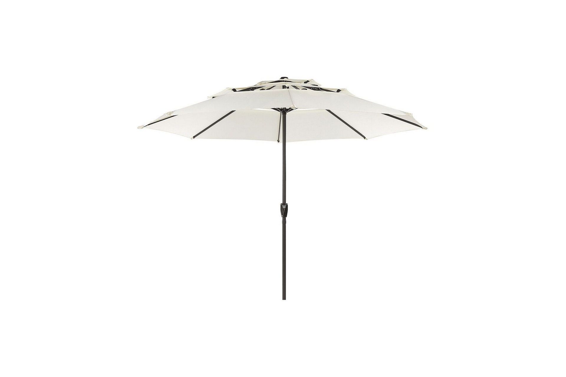 Roblin Parasol 285x285 cm - Beige/Sort