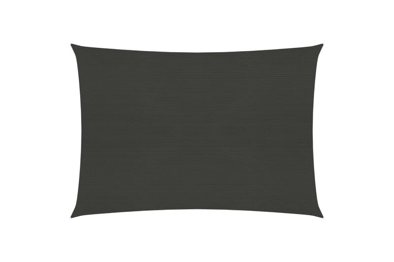 Solseil 160 g/m² antrasitt 3,5x4,5 m HDPE - Antrasittgrå - Hagemøbler - Solbeskyttelse - Solseil