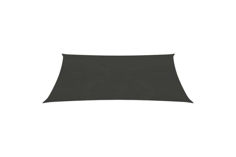 Solseil 160 g/m² antrasitt 3,5x4,5 m HDPE - Antrasittgrå - Hagemøbler - Solbeskyttelse - Solseil