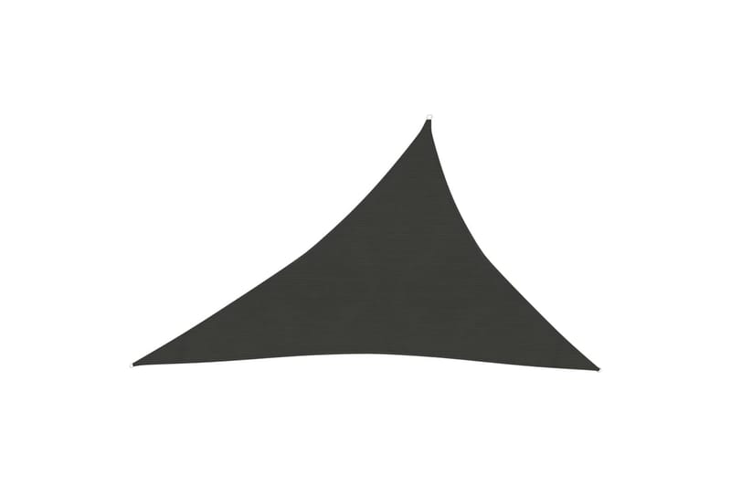 Solseil 160 g/m² antrasitt 3x4x5 m HDPE - Antrasittgrå - Hagemøbler - Solbeskyttelse - Solseil