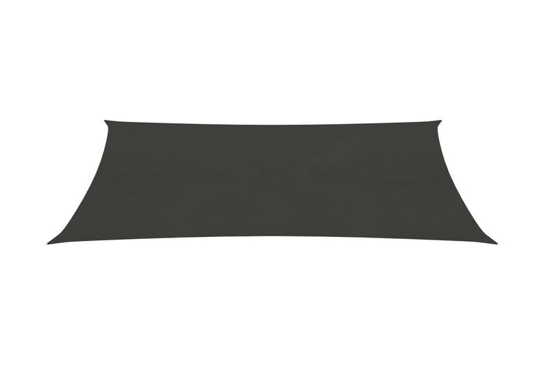 Solseil 160 g/m² antrasitt 5x7 m HDPE - Antrasittgrå - Hagemøbler - Solbeskyttelse - Solseil