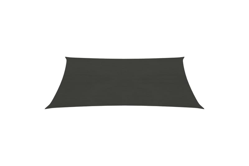 Solseil 160 g/m² antrasitt 6x7 m HDPE - Antrasittgrå - Hagemøbler - Solbeskyttelse - Solseil
