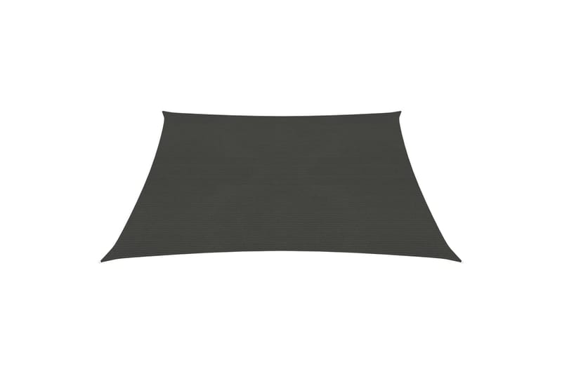 Solseil 160 g/m² antrasitt 7x7 m HDPE - Antrasittgrå - Hagemøbler - Solbeskyttelse - Solseil