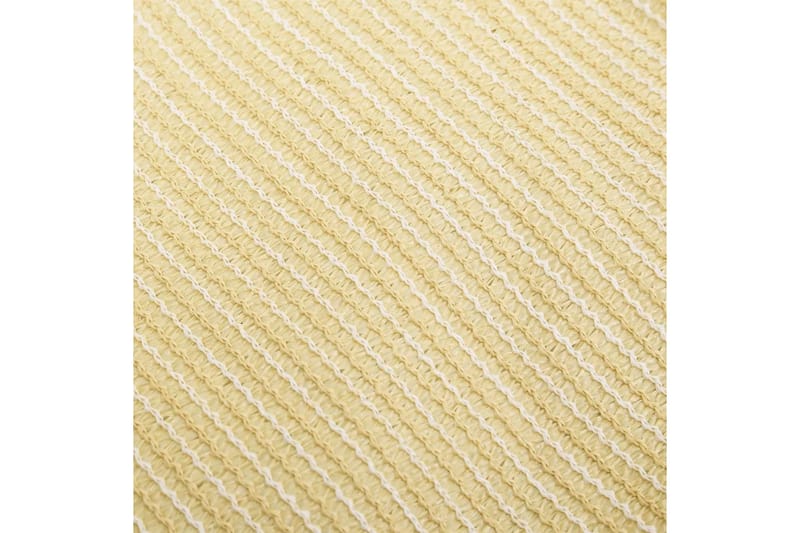 Solseil 160 g/m² beige 2,5x4,5 m HDPE - Beige - Solseil