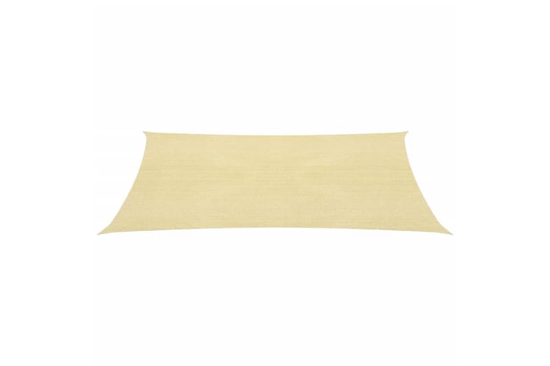 Solseil 160 g/m² beige 2,5x4 m HDPE - Beige - Solseil