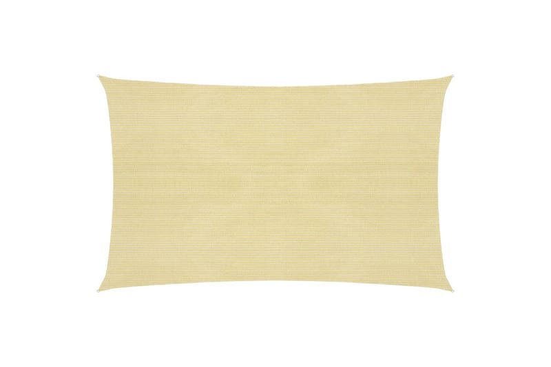 Solseil 160 g/m² beige 2,5x5 m HDPE - Beige - Solseil