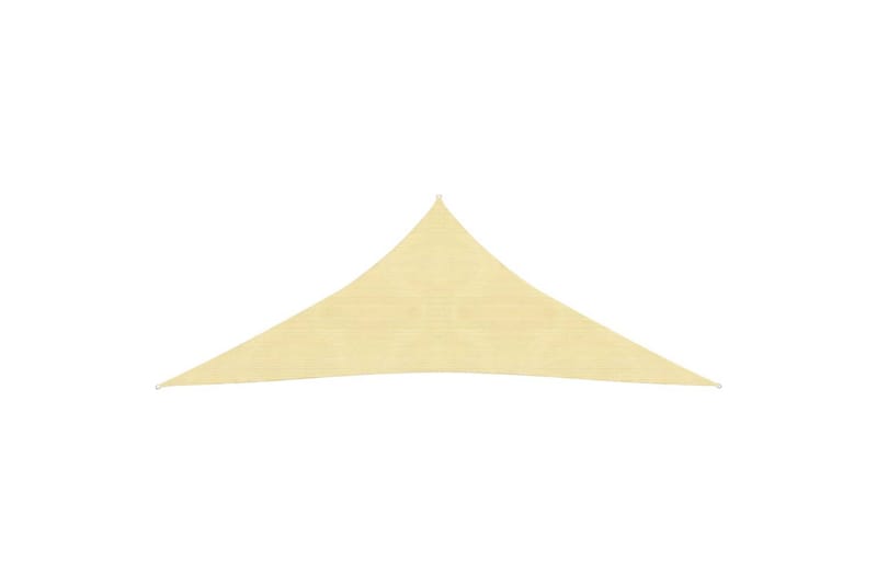 Solseil 160 g/m² beige 4x5x5 m HDPE - Beige - Solseil