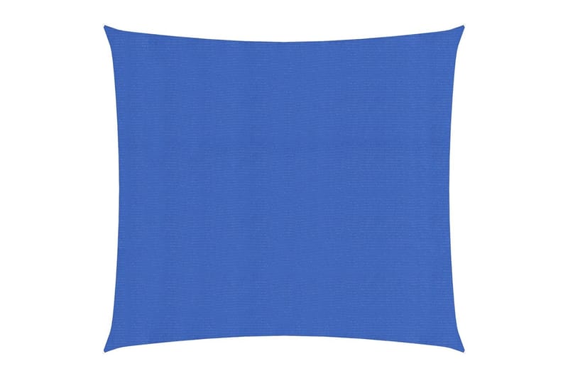 Solseil 160 g/m² blå 2x2,5 m HDPE - Blå - Hagemøbler - Solbeskyttelse - Solseil