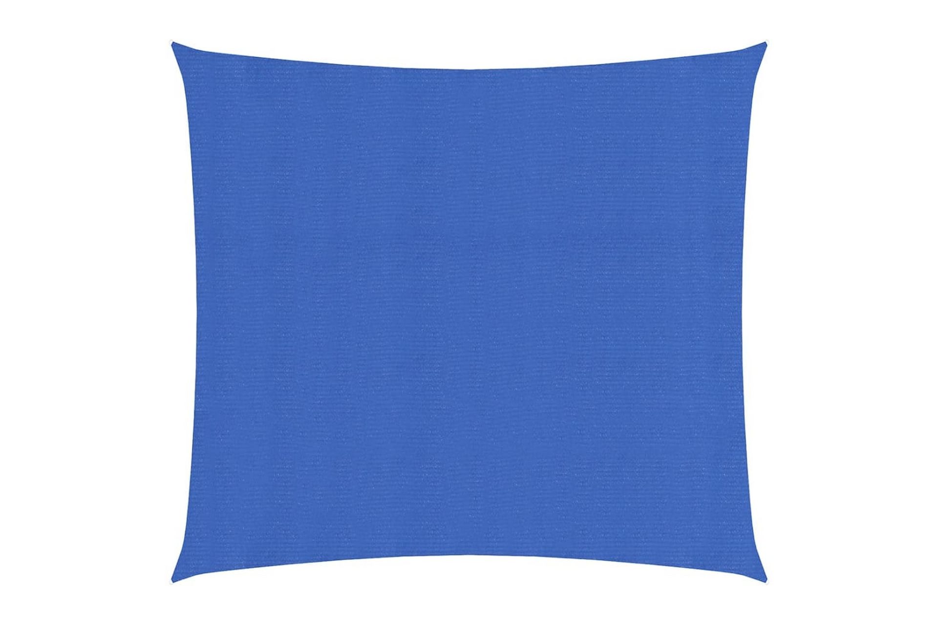 Solseil 160 g/m² blå 2x2 m HDPE - Blå - Hagemøbler - Solbeskyttelse - Solseil