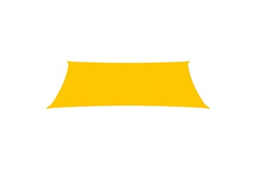 Solseil 160 g/m² gul 3x5 m HDPE - Gul - Hagemøbler - Solbeskyttelse - Solseil