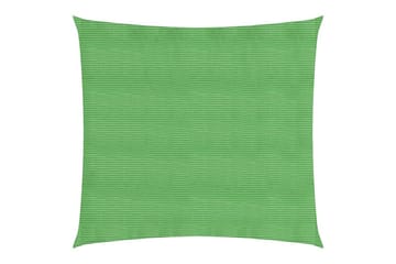 Solseil 160 g/m² lysegrønn 2,5x2,5 m HDPE - grønn - Hagemøbler - Solbeskyttelse - Solseil