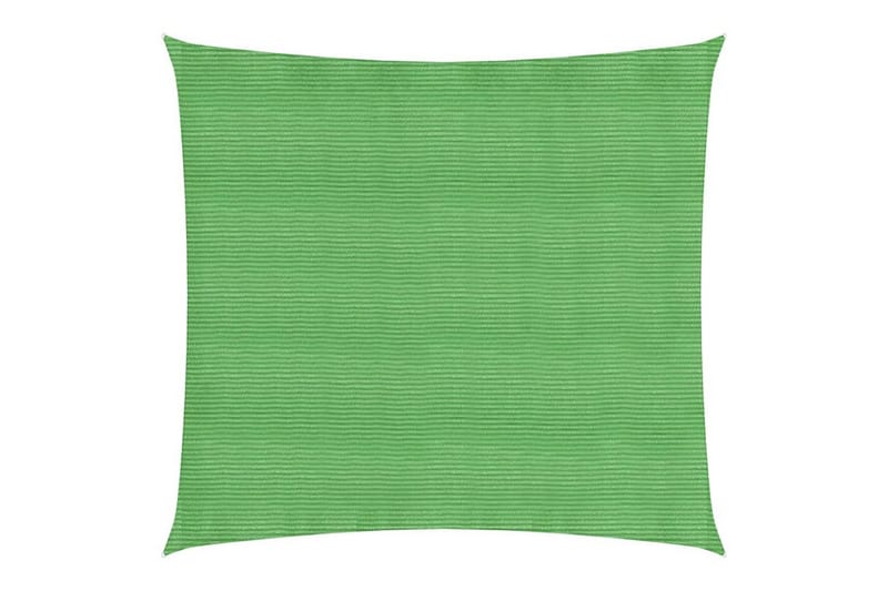 Solseil 160 g/m² lysegrønn 4,5x4,5 m HDPE - grønn - Hagemøbler - Solbeskyttelse - Solseil