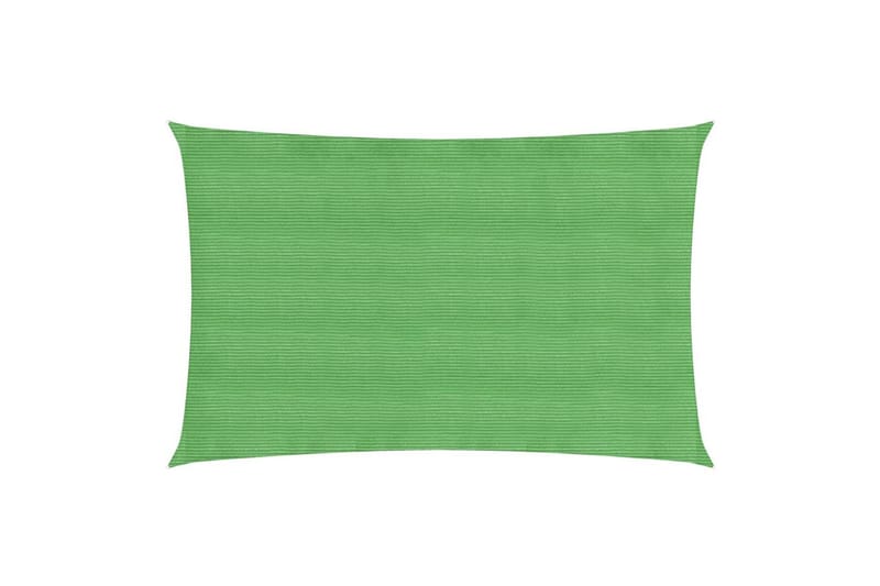 Solseil 160 g/m² lysegrønn 4x7 m HDPE - Grønn - Hagemøbler - Solbeskyttelse - Solseil