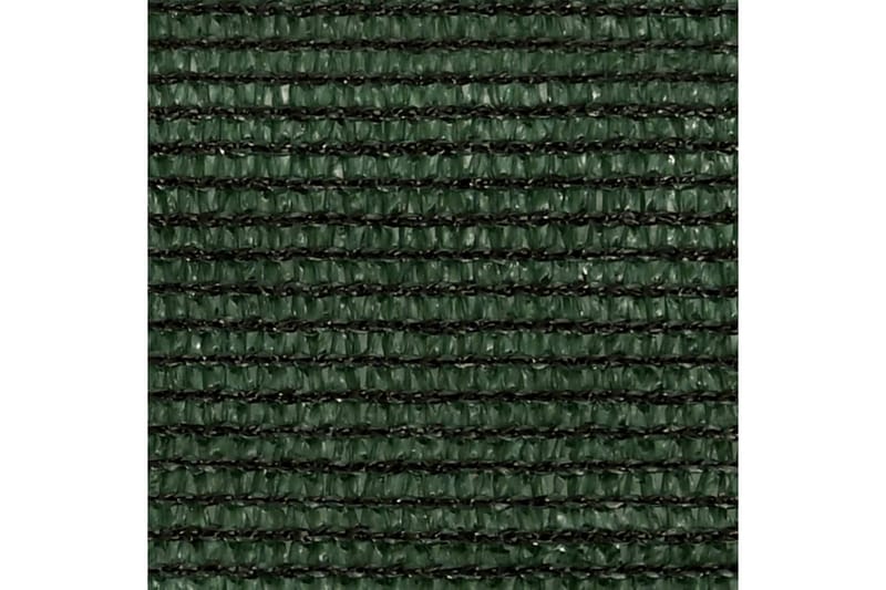 Solseil 160 g/m² mørkegrønn 3x4 m HDPE - grønn - Hagemøbler - Solbeskyttelse - Solseil